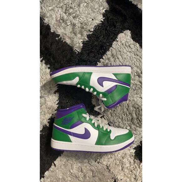Size 10 - Jordan 1 Mid Hulk Cleann - Picture 1 of 5